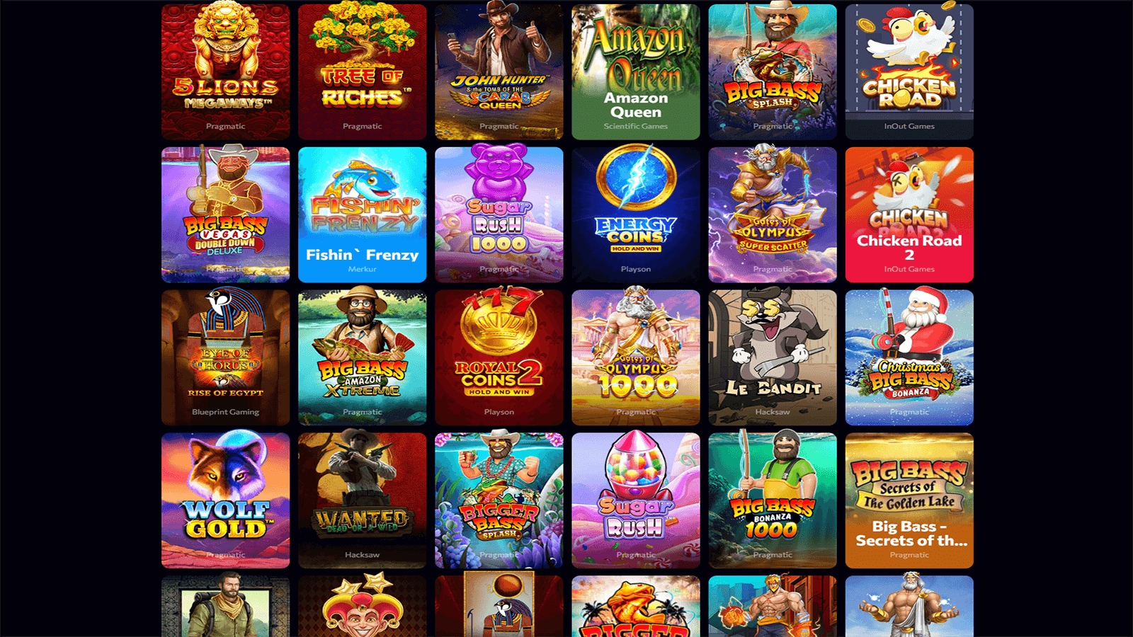 Aphrodite Casino Games