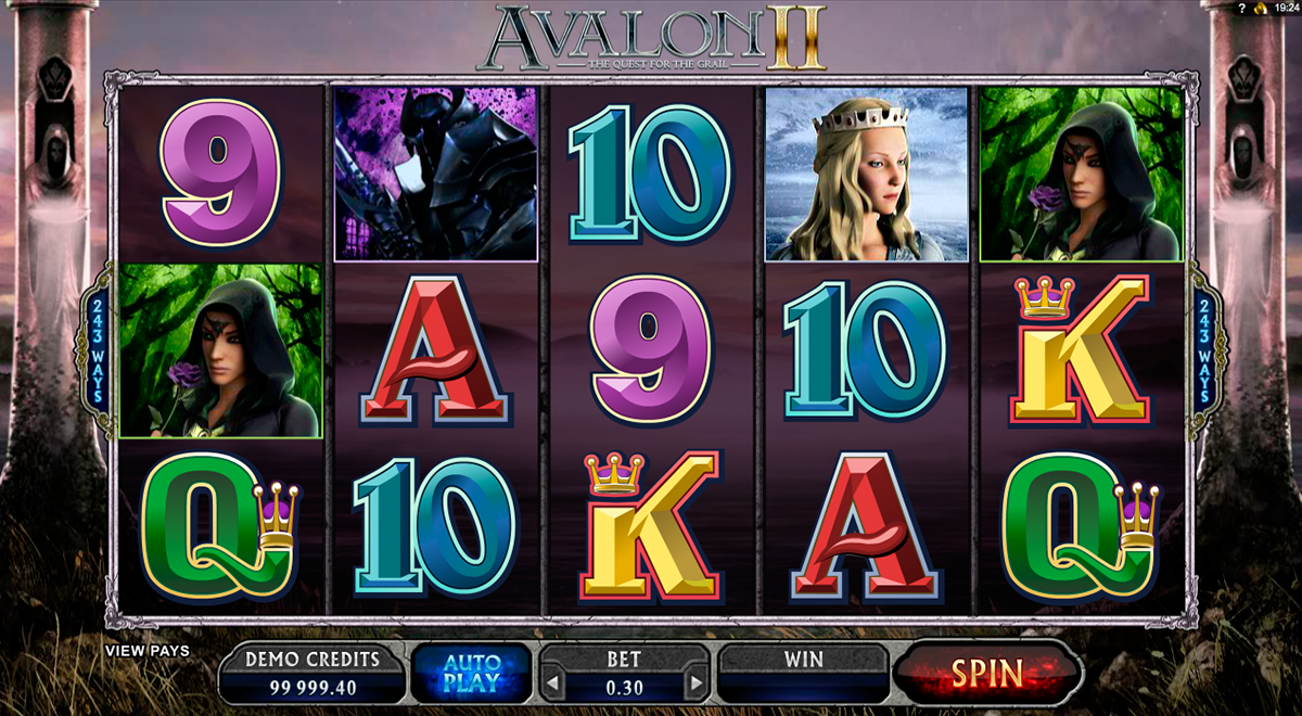 avalon ii microgaming 