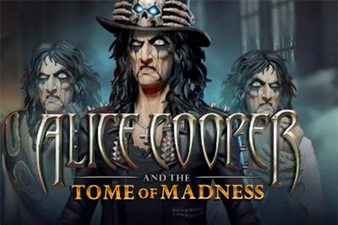 logo alice cooper tome of madness playn go 